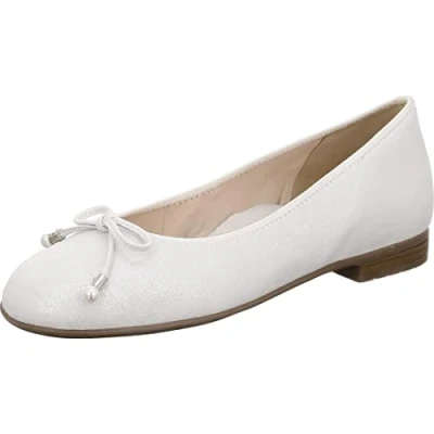 Imagen de ARA Cerdeña, Zapatos Tipo Ballet Mujer, Blanco Roto, 39 EU