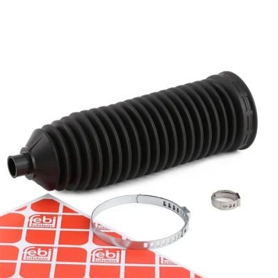 Imagen de FEBI BILSTEIN 29657 Juego de fuelle, dirección Eje delantero, izquierda, derecha con abrazaderas MERCEDES BENZ: Clase C Coupé norauto,