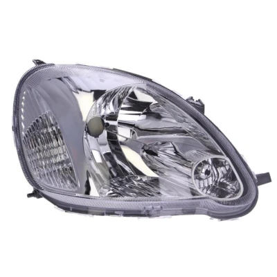 Imagen de VAN WEZEL 5430968 Faros derecha H4 gris humo para circulación por la con servomotor reg. alcance luces P43t TOYOTA: Yaris I Hatchback