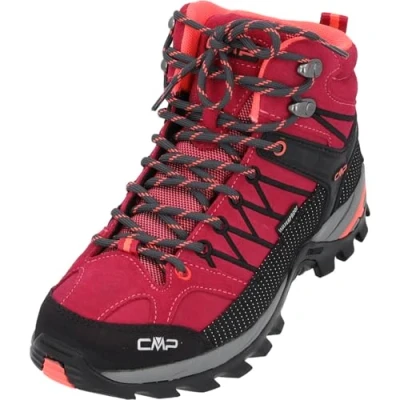 Imagen de CMP Rigel Mid Wmn Trekking Shoes Wp, Zapatillas para Mujer, Magenta Antracite, 41 EU