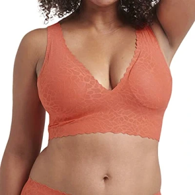 Imagen de sloggi Women&#039;s Zero Feel Lace 2.0 Top Bustier , Watermelon, M