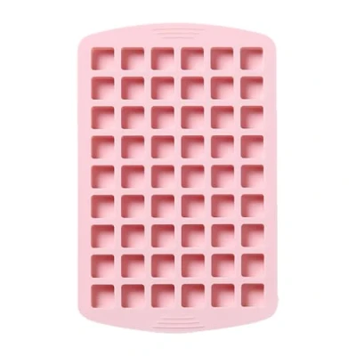 Imagen de Selecto Bake Moldes cuadrados de silicona para caramelos caramelo, 54 cavidades, molde trufas chocolate, fondant rejilla, duros