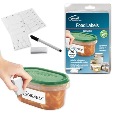 Imagen de Jokari 47826 étiquette lorsque les étiquettes des denrées alimentaires avec feutres effaçables