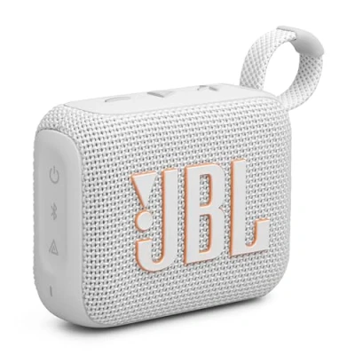 Imagen de Altavoz inalámbrico JBL Go 4, 4.2 W, Bluetooth, 7h autonomía, Resistente al polvo y agua IP67, Blanco