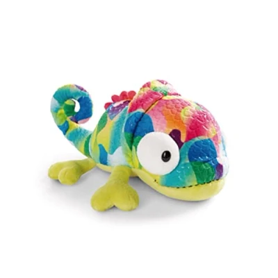Imagen de NICI Peluche acostado camaleón Candymon 25cm Green, Multicolor, (48958)