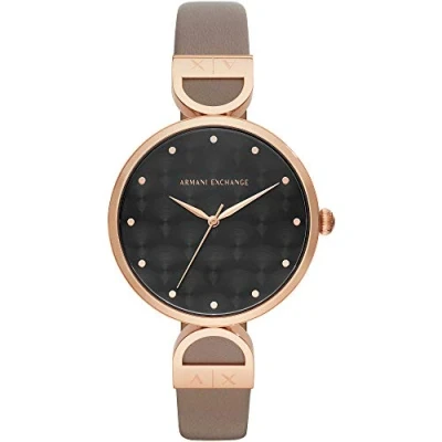 Imagen de Armani Exchange AX5329 Reloj Mujer, Negro, AX5329,
