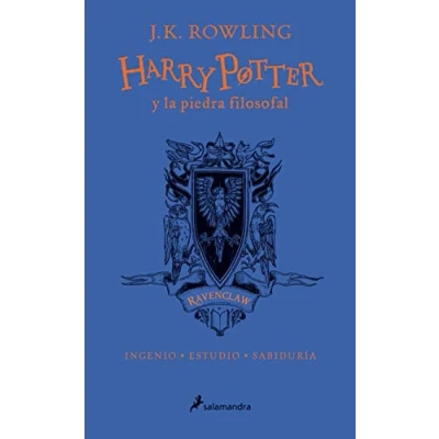 Imagen de Harry Potter y la piedra filosofal (edición Ravenclaw del 20º aniversario) (Harry 1): Ingenio · Estudio Sabiduría