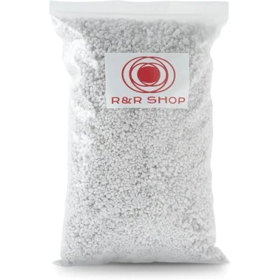 Imagen de R&amp;R SHOP Perlita Mediana Expandida, PH Neutro Ideal para Jardinería, Germinación, Ventilación Mejorando Crecimiento Vegetal (10L)