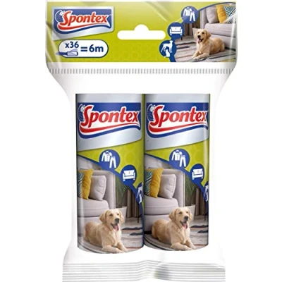 Imagen de Spontex Recambio rodillo quitapelusas, pack de 2 unidades