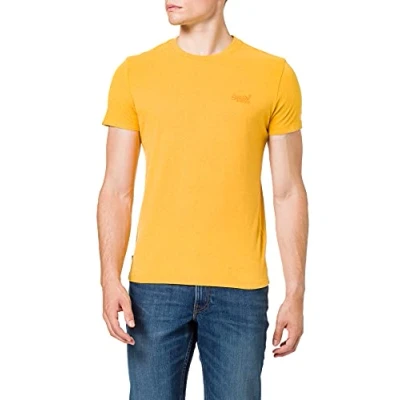 Imagen de Superdry Vintage LOGO EMB Camiseta básica, Hombre, Talla: Small, Turmeric marl