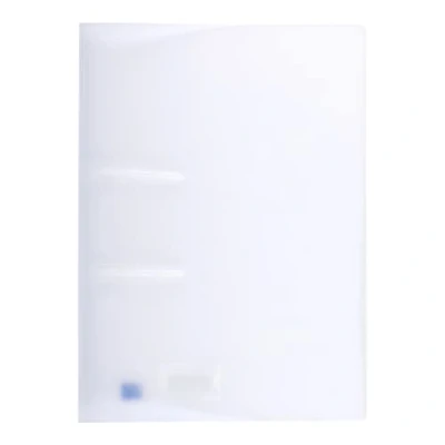 Imagen de Oxford FolderSys Carpeta con trabillas (tamaño A4, plástico, 10 unidades), transparente