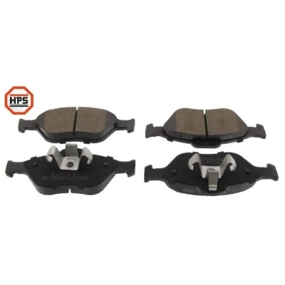 Imagen de MAPCO 6672HPS Juego de pastillas freno Eje delantero excl. contacto avisador desgaste FORD: FIESTA 5, KA Hatchback, Fusion Familiar