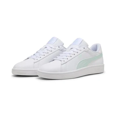 Imagen de Puma Smash 3.0 Zapatillas, Talla: 40.5, White/peaceful blue Piel/piel de imitación