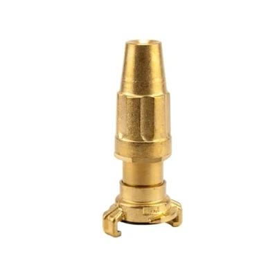 Imagen de Jeringa de acoplamiento rápido latón GARDENA para mangueras 25 mm (1 &quot;): conexión con chorro agua ajustable y (7132 20)