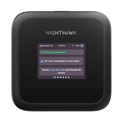 Imagen de NETGEAR Nighthawk M6 Pro (MH3150), Router 5G con Ranura Sim Desbloqueada, Hotspot WiFi Portátil, Módem Móvil para Hogary Negocio, &amp; 4G MiFi, 6, hasta 32 Dispositivos