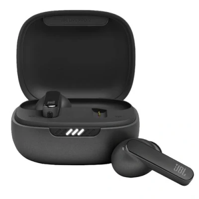 Imagen de Auriculares True Wireless JBL Live Pro 2, de botón, BT 5.2, Hasta 40 horas, IPX5, Negro + Estuche carga