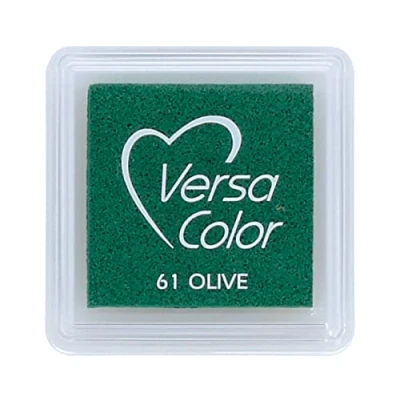 Imagen de Tsukineko Pigmento VersaColor Inkpad 1&quot; Cubo Oliva, Talla única