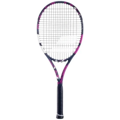 Imagen de Babolat Raqueta de Tenis para Adultos Boost Aero Cordée Pink, Ideal progresar y explotar su potencial, Potencia manejabilidad, Talla Grip 1, Marca Francesa, Rosa