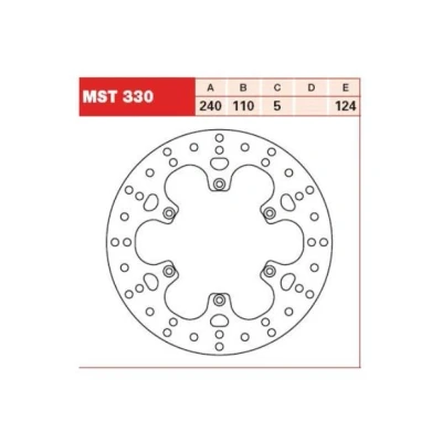 Imagen de TRW MST330 Disco de freno 240 5