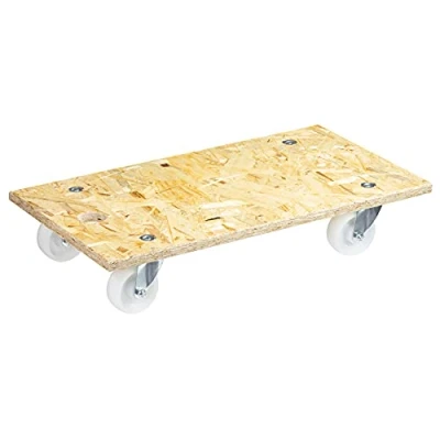Imagen de WAGNER Plataforma de Carga MM 1141 57,5 x 30 cm Ideal para Equipos y Cajas Muy Cargadas, 250 kg Capacidad Carga, Mejor Movilidad, CO2 neutral Estable 20114101