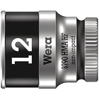 Imagen de WERA 05003727001 8790 HMA HF 12,0 Llave de vaso Zyklop con función sujeción 1/4&quot;