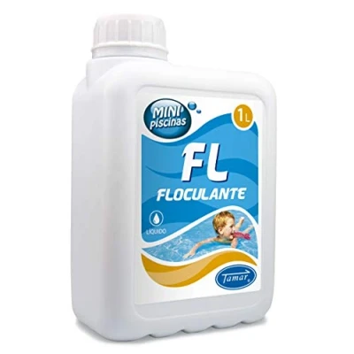 Imagen de Tamar Floculante Liquido Especial para Mini Piscinas, clarificante, clarificador Agua, eliminador turbidez, agrupa particulas en suspesion 1 litro