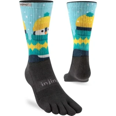 Imagen de Injinji TRAIL MIDWEIGHT CREW SPECTRUM POLAR L, multicolor, L