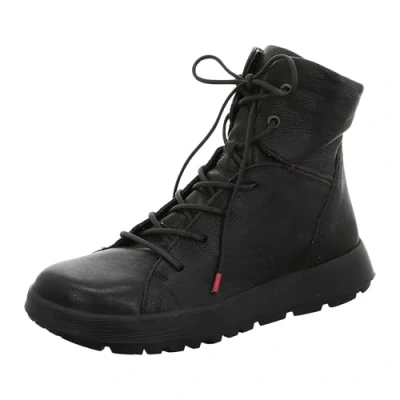 Imagen de THINK! Comoda Lana Virgen curtida, sin Cromo, Botas para Nieve Mujer, 0 Negro, 37.5 EU