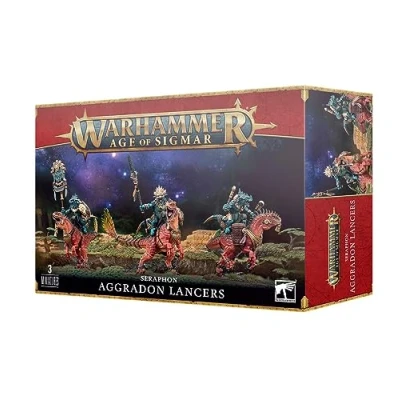 Imagen de Warhammer Age of Sigmar Games Workshop Seraphon: Aggradon Lancers