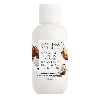 Imagen de Physicians Formula Desmaquillante de Ojos con Leche Coco, Fórmula Nutritiva y no Irritante para Eliminar Suavemente el Maquillaje Resistente al Agua, Infusionado Coco