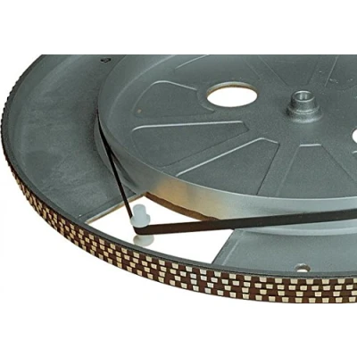 Imagen de Electrovision Correa para tocadiscos (205 mm), color negro
