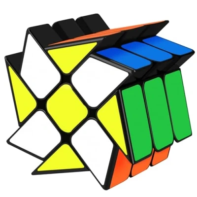 Imagen de Maomaoyu Fenghuolun Cube Windmill Speed 3D Puzzle Velocidad Cubo Niños Juguetes Educativos