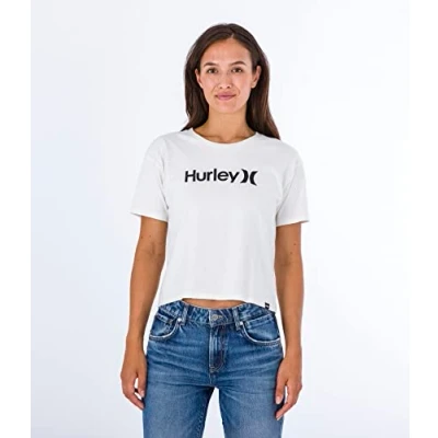 Imagen de Hurley W Oceancare O&amp;o Tee, T Shirt Mujer, Marshmallow, S