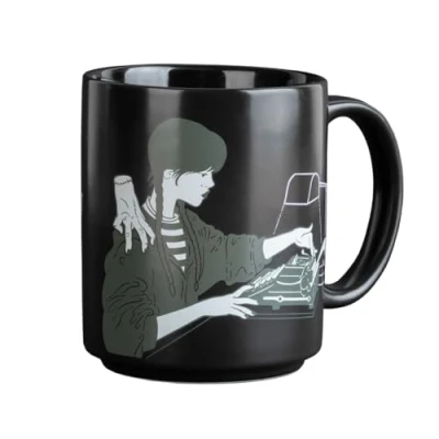 Imagen de Taza Miércoles Addams desayuno cerámica 350ml te café Regalos originales Wednesday, Tazas de