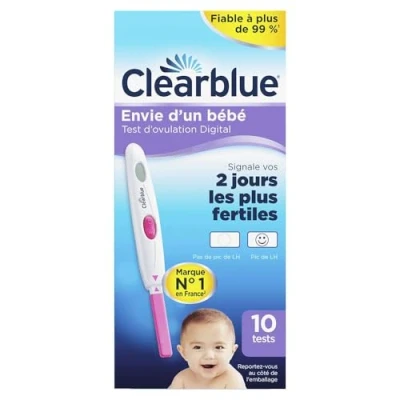 Imagen de Clearblue Test d&#039;ovulation digital 10 sticks