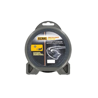 Imagen de Greenstar OZAKI 507508 Bobina de hilo nailon helicoidal, diámetro 2 mm, longitud 15 m, Twisted Power Silent Line