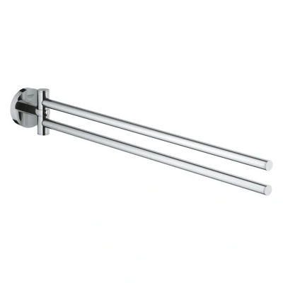 Imagen de Grohe Start QuickFix Toallero de doble barra, cromo, para atornillar con QuickScrew, ref. 41183000
