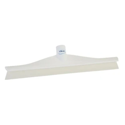 Imagen de Escobilla higiénica de goma 400mm blanca, Vikan, Blanco Adecuado para Ganadería