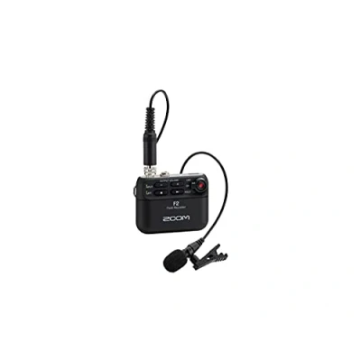 Imagen de Zoom F2/B grabador de campo + micrófono lavalier black