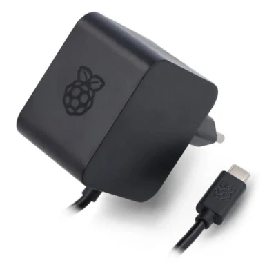 Imagen de EB82182 Fuente de alimentación Raspberry Pi 27W USB C Negro UE