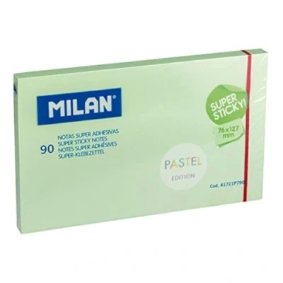 Imagen de Bloc 90 hojas super adhesivas verde Pastel 76 x 127 mm NUEVO