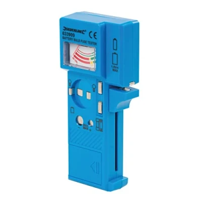 Imagen de Silverline Tools 633909 Multímetro para pilas, bombillas y fusibles 1,5 V Multímetro, 9