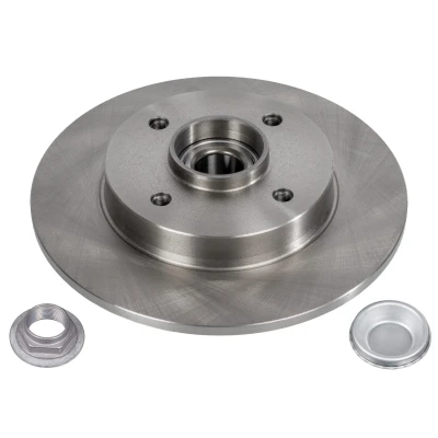 Imagen de FEBI BILSTEIN 32783 Disco de freno Eje trasero 249 9 4 108 macizo aceitado con anillo sensor ABS, cubierta grasa CITROËN: C4 Coupé, I Hatchback