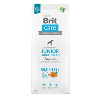 Imagen de BRIT Care Dog Grain Free Junior Large Salmon 12KG