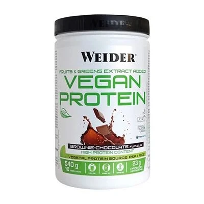 Imagen de Weider Vegan Protein Chocolate 540Gr 1 Unidad 540 g