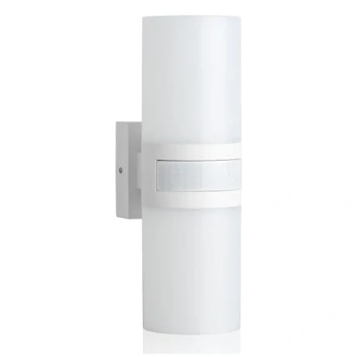 Imagen de SEBSON LED Lampara Exterior con Sensor Movimiento, Aplique Pared IP65 Blanco 20W 2200lm Frío 5800K, Iluminacion Arriba Abajo, 12m/180