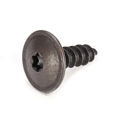 Imagen de LZYWOD 10/50/100 piezas de retenedor tornillo universal, universal para VW Audi, forro interior arco rueda, tornillos Torx protección contra salpicaduras, adecuado