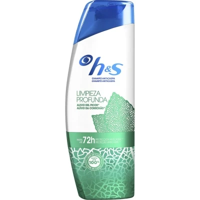 Imagen de H&amp;S Limpieza Profunda Alivia El Picor Champú Anticaspa 300ml