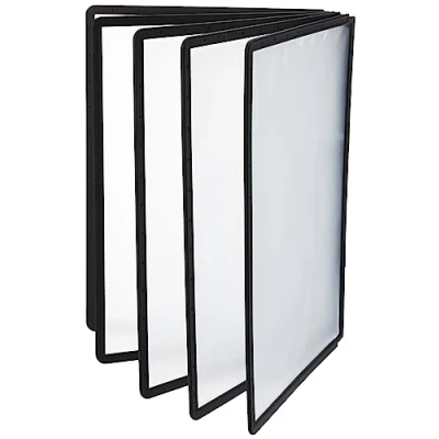 Imagen de Durable 560601 Panel de exhibición Sherpa A4, PP, negro, paquete 5