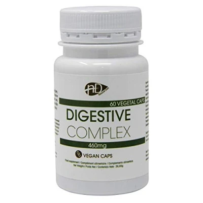 Imagen de Natural Diet ENZIMAS DIGESTIVAS: DIGESTIVE COMPLEX 60 cáps. vegetales de 460 mg.